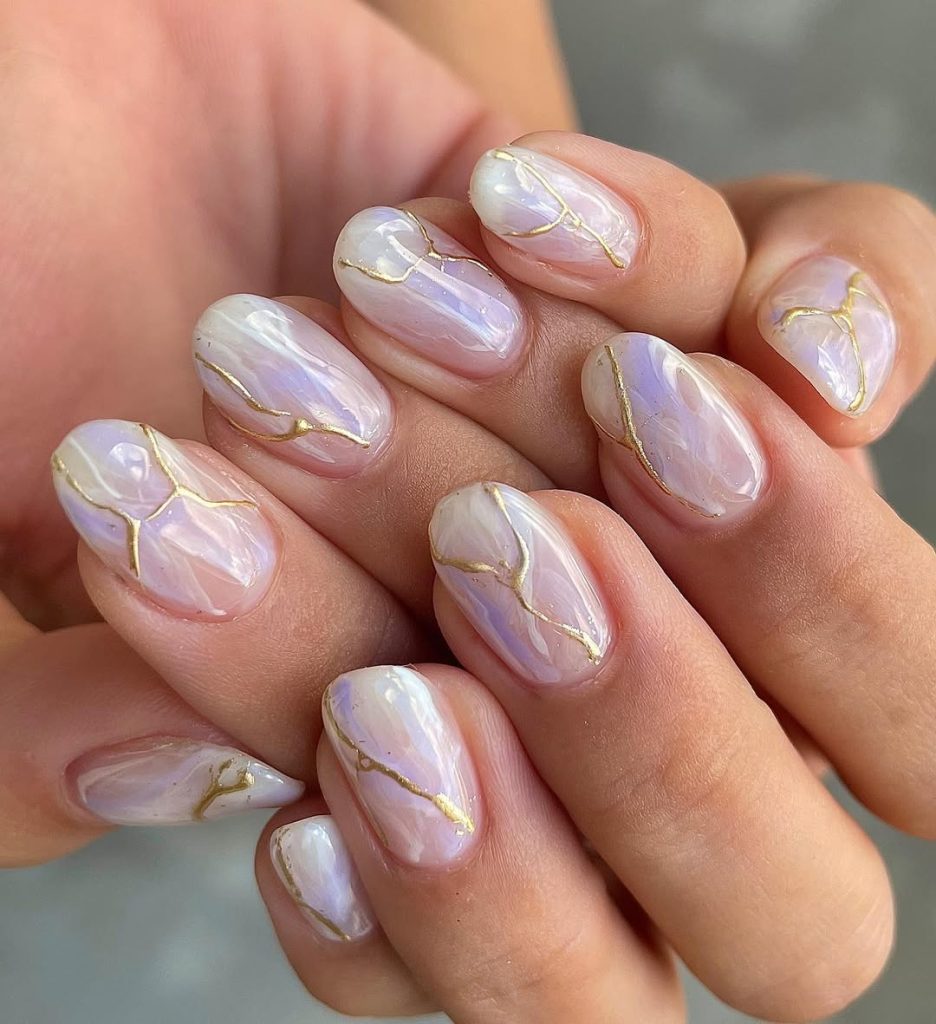 Gold Veined Marble