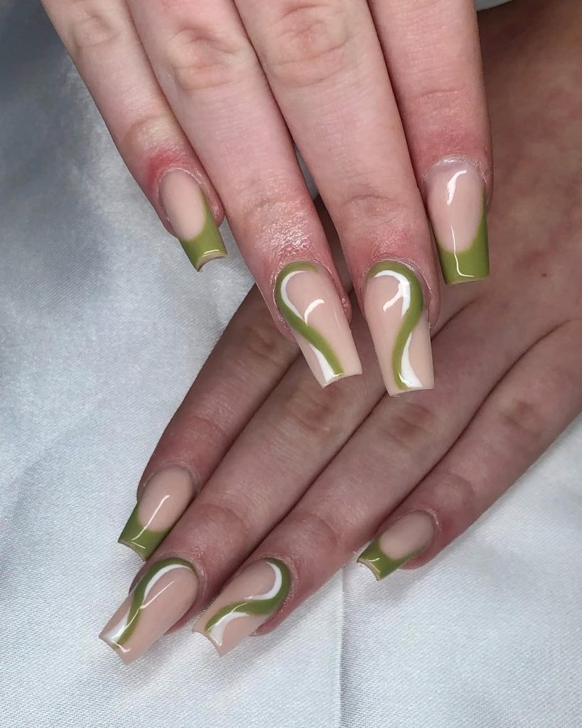 Olive Swirls