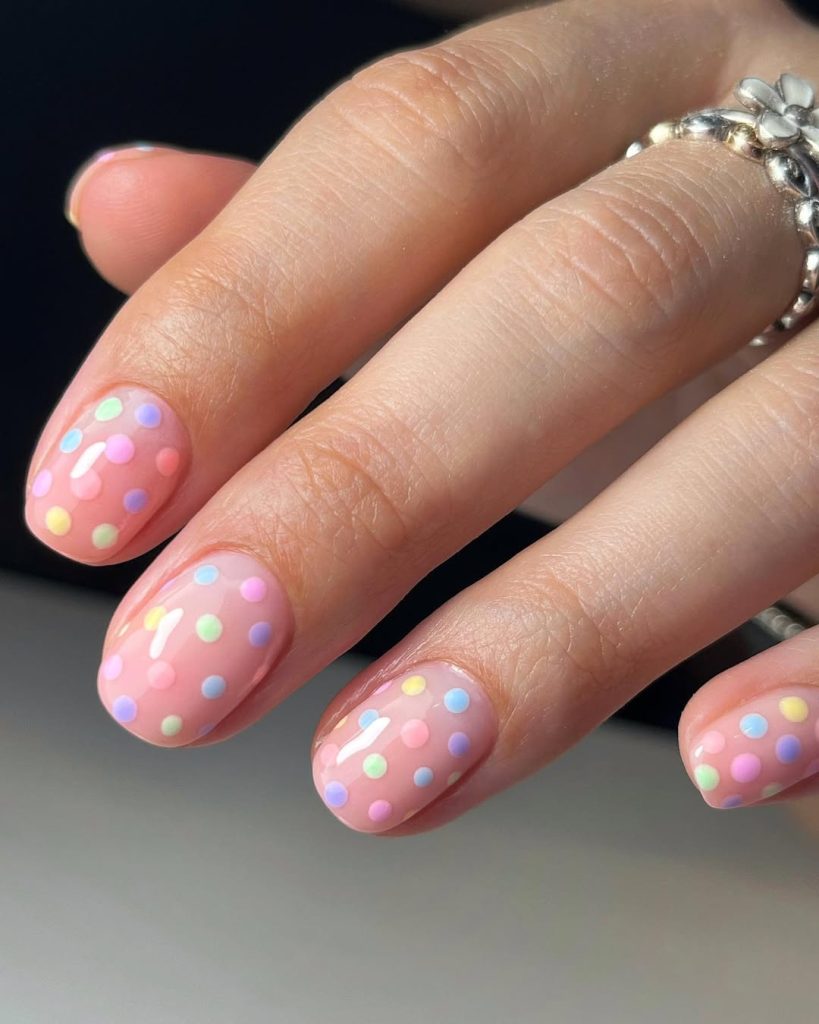 Pastel Polka Dots