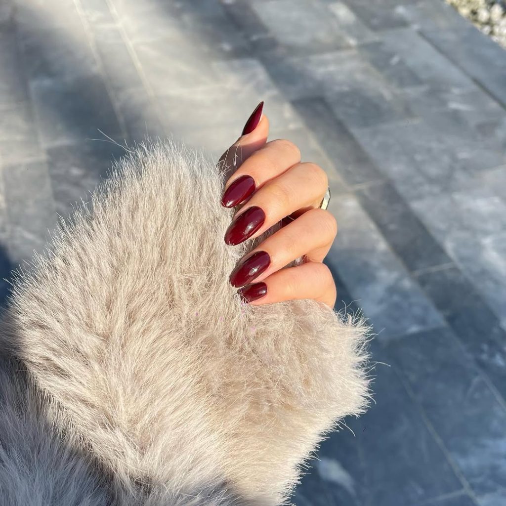 Deep Burgundy Wine