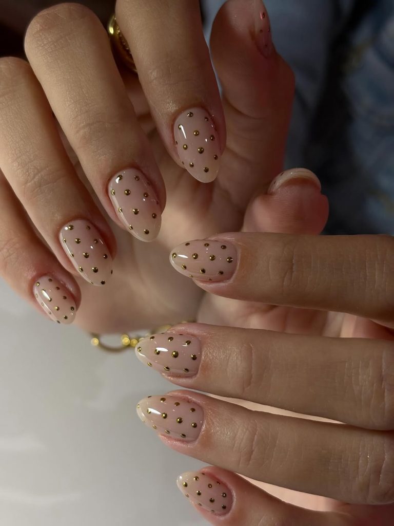 Golden Polka Luxe