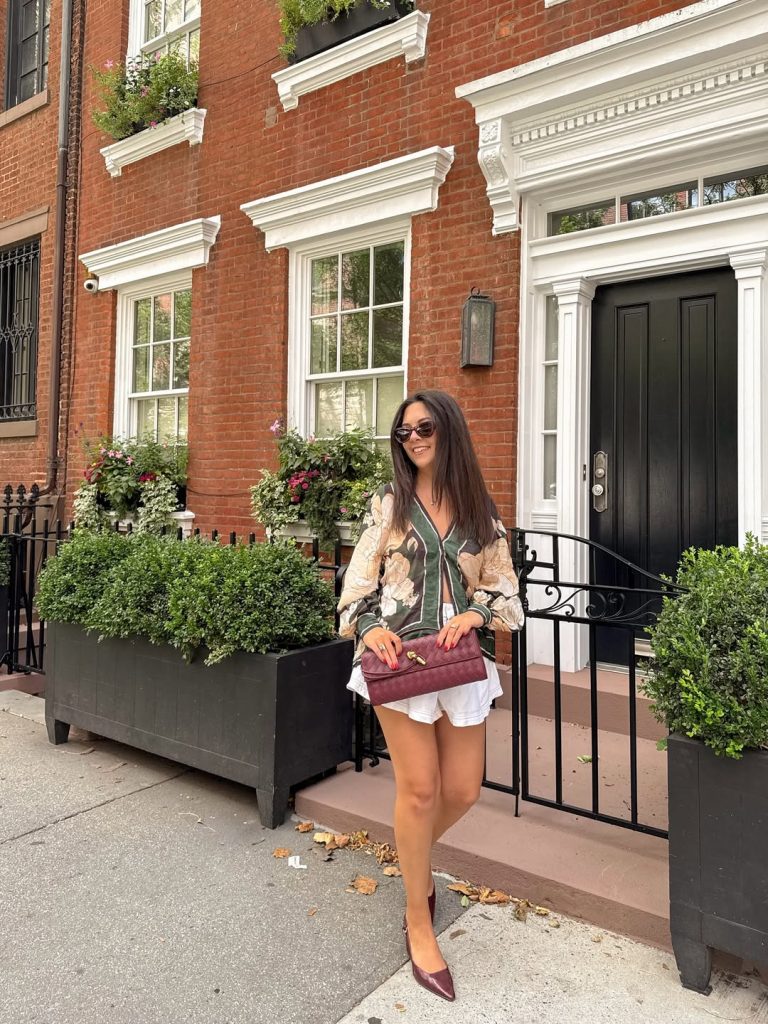 Floral Statement Top
