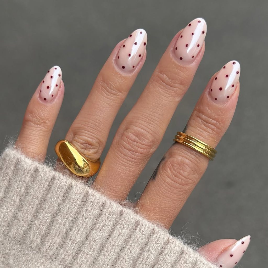 Nude Base with Dots