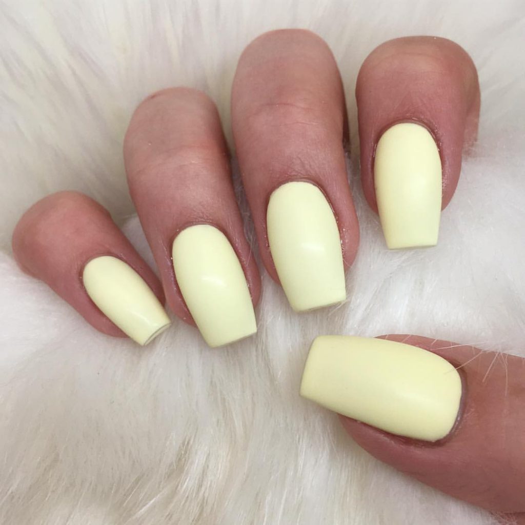 Matte Butter Yellow