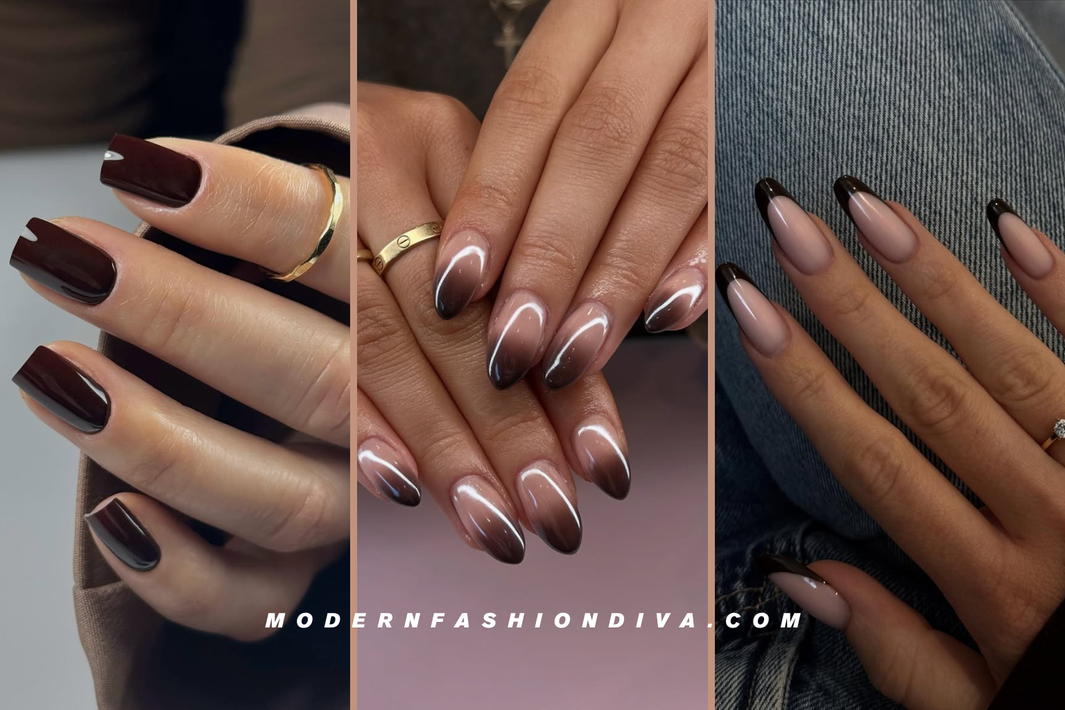 12 Brown Nail Ideas That Are Chic, Cozy, and Timeless