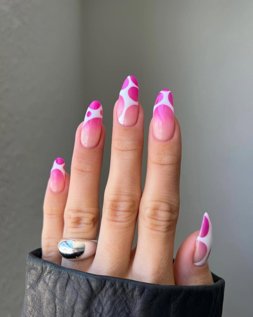 Pink Abstract Designs