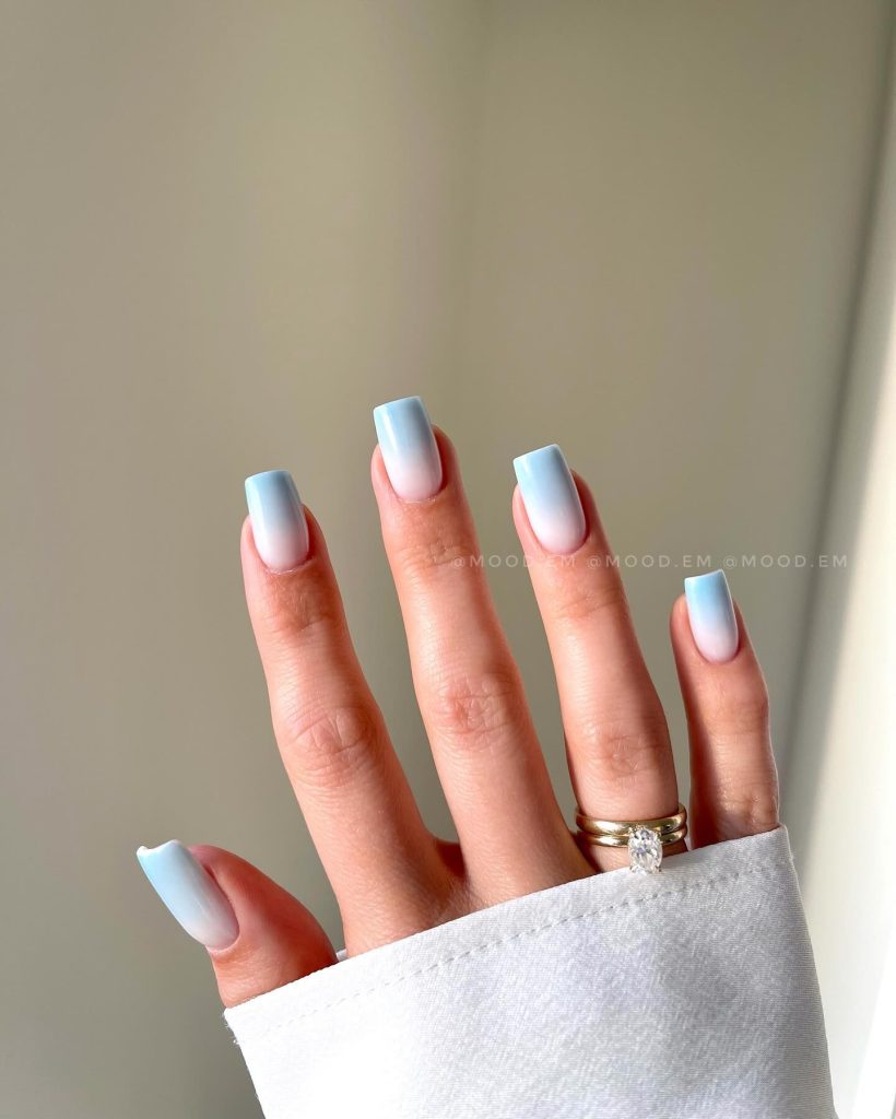 Baby Blue Ombre