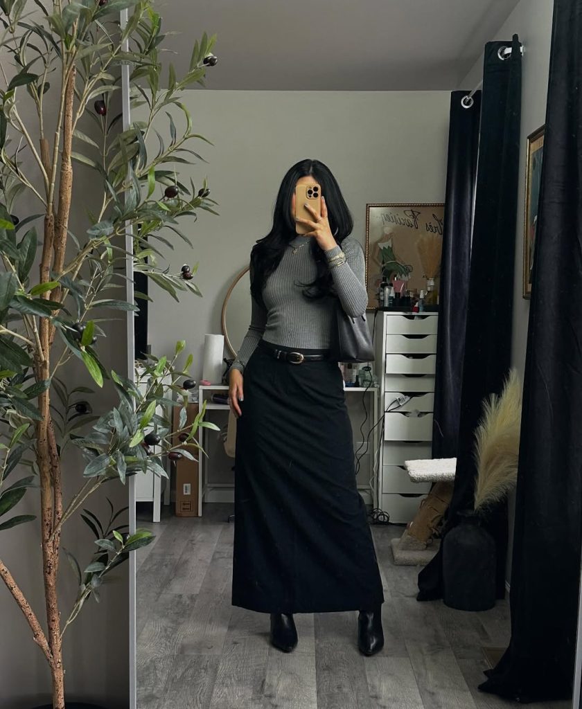 Monochrome Grey & Black Elegance