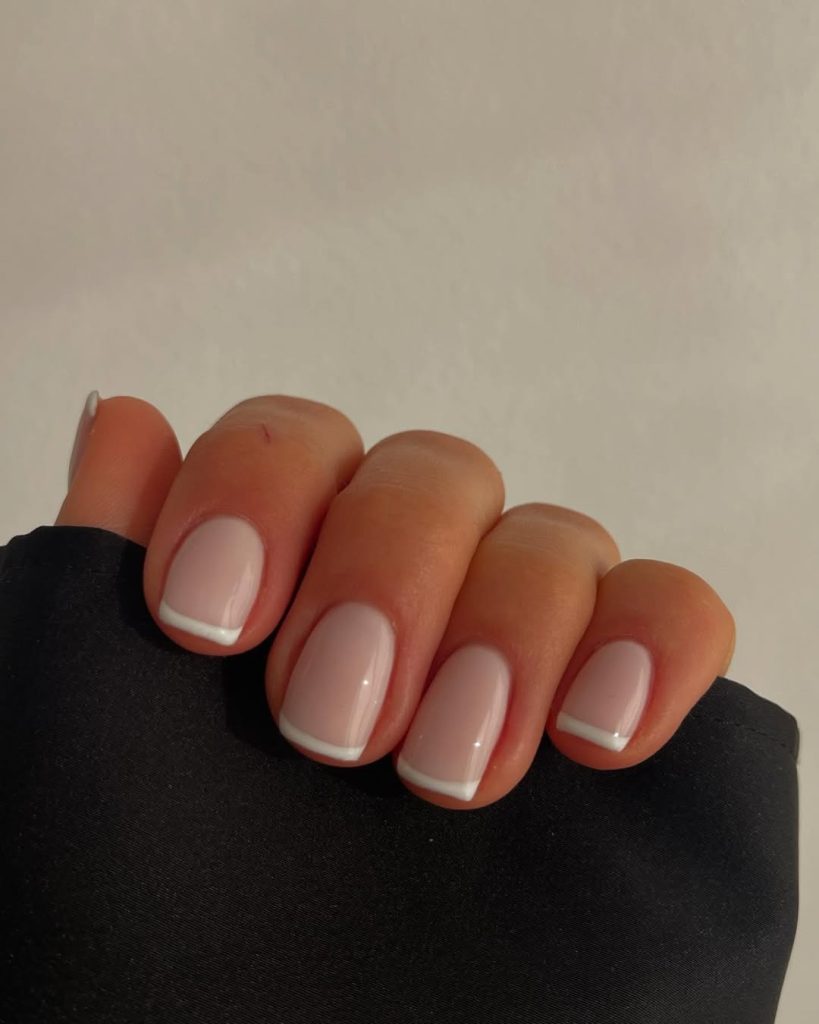 Micro French Nails