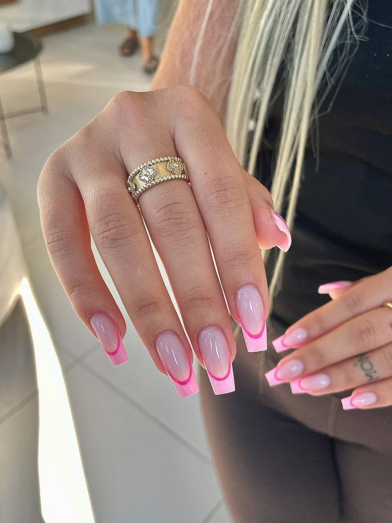 Pink French Tips
