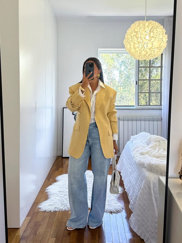 Yellow Blazer Bright