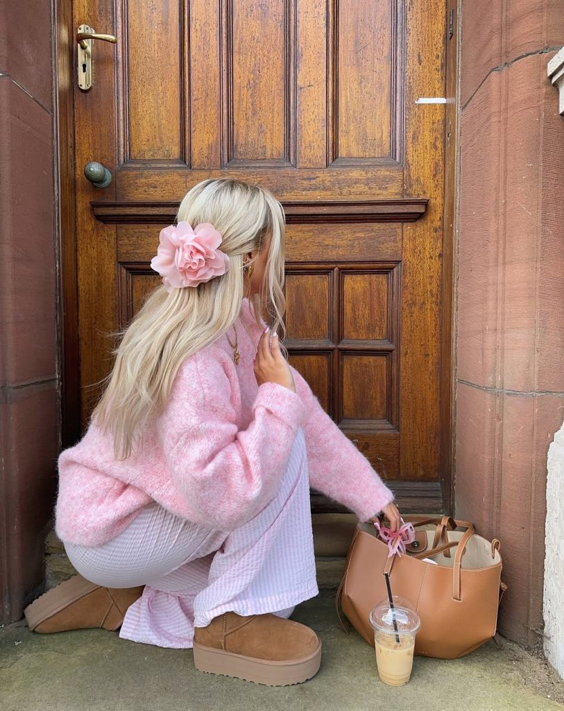 Soft Pink Fall Layers