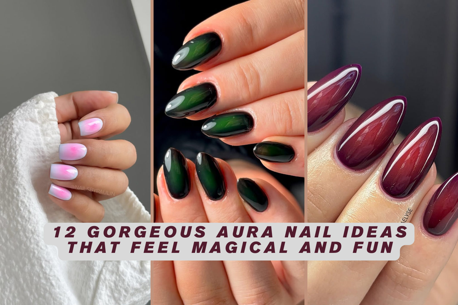 12 Gorgeous Aura Nail Ideas That Feel Magical and Fun