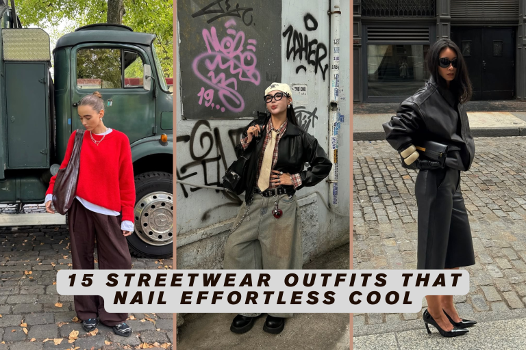 15 Streetwear Outfits That Nail Effortless Cool