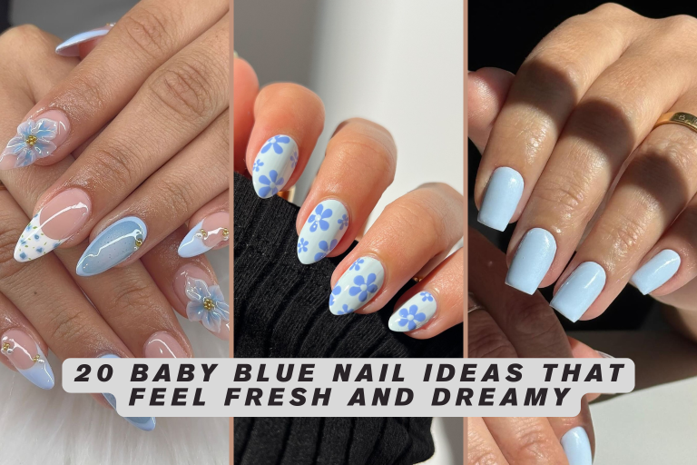 20 Baby Blue Nail Ideas That Feel Fresh and Dreamy