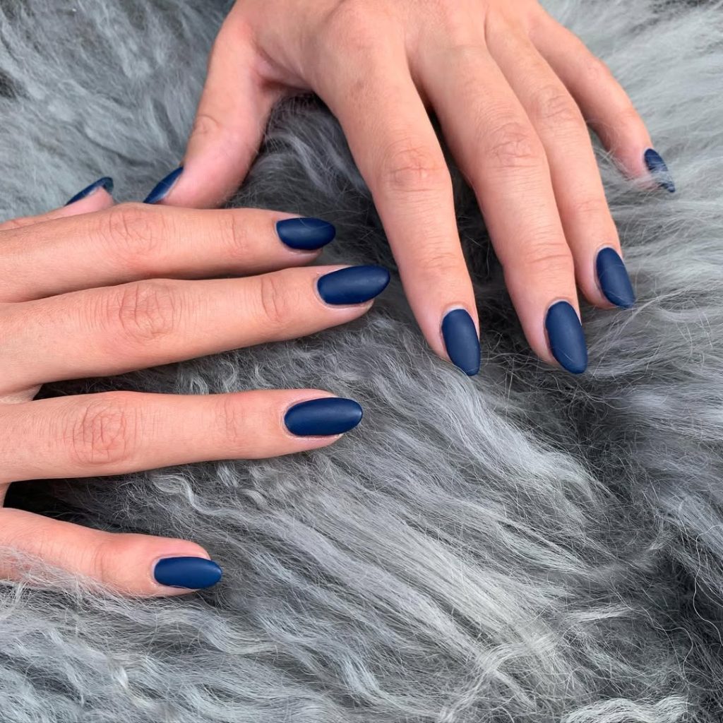 Matte Navy Almonds