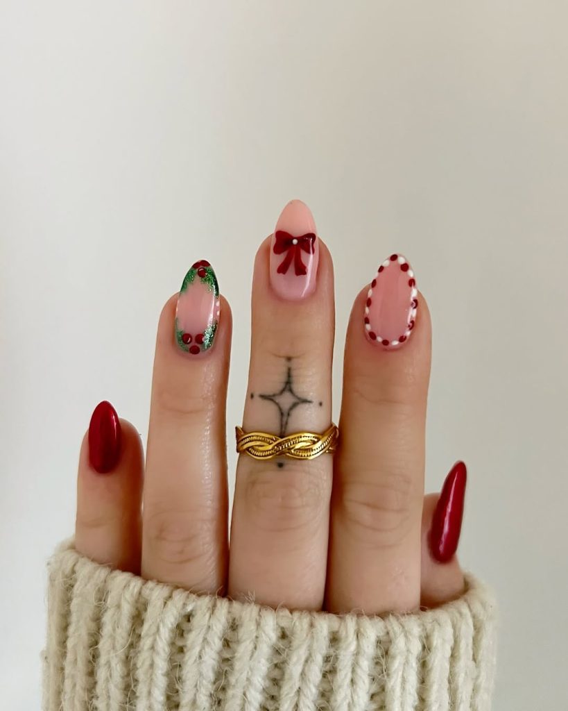 Red Mix-and-Match Holiday Set