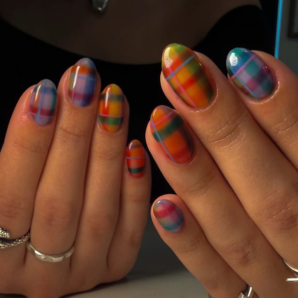 Colorful Autumn Plaid