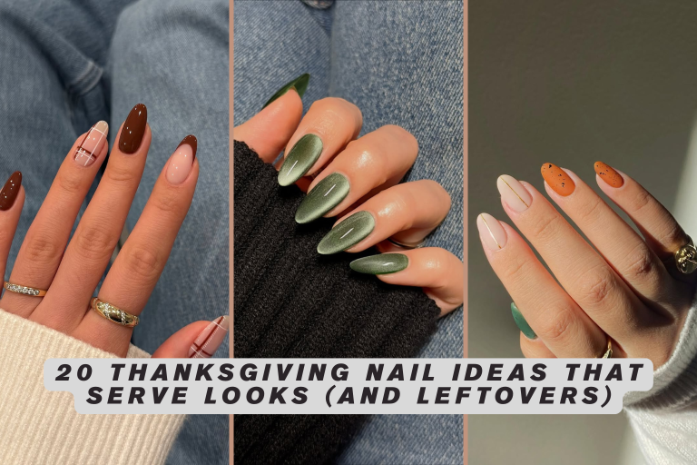 20 Thanksgiving Nail Ideas That Serve Looks (and Leftovers)
