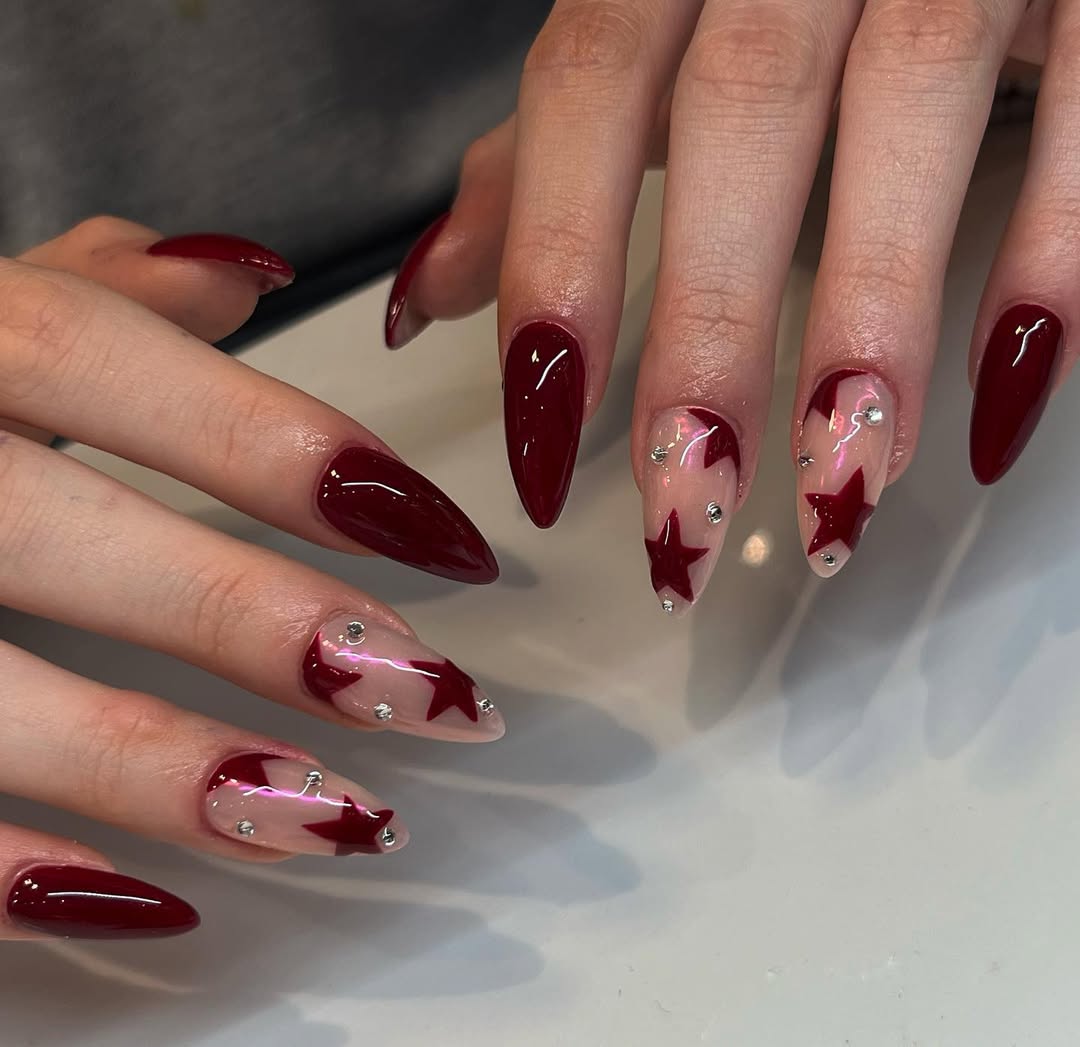 Star Accent with Crystal Glow