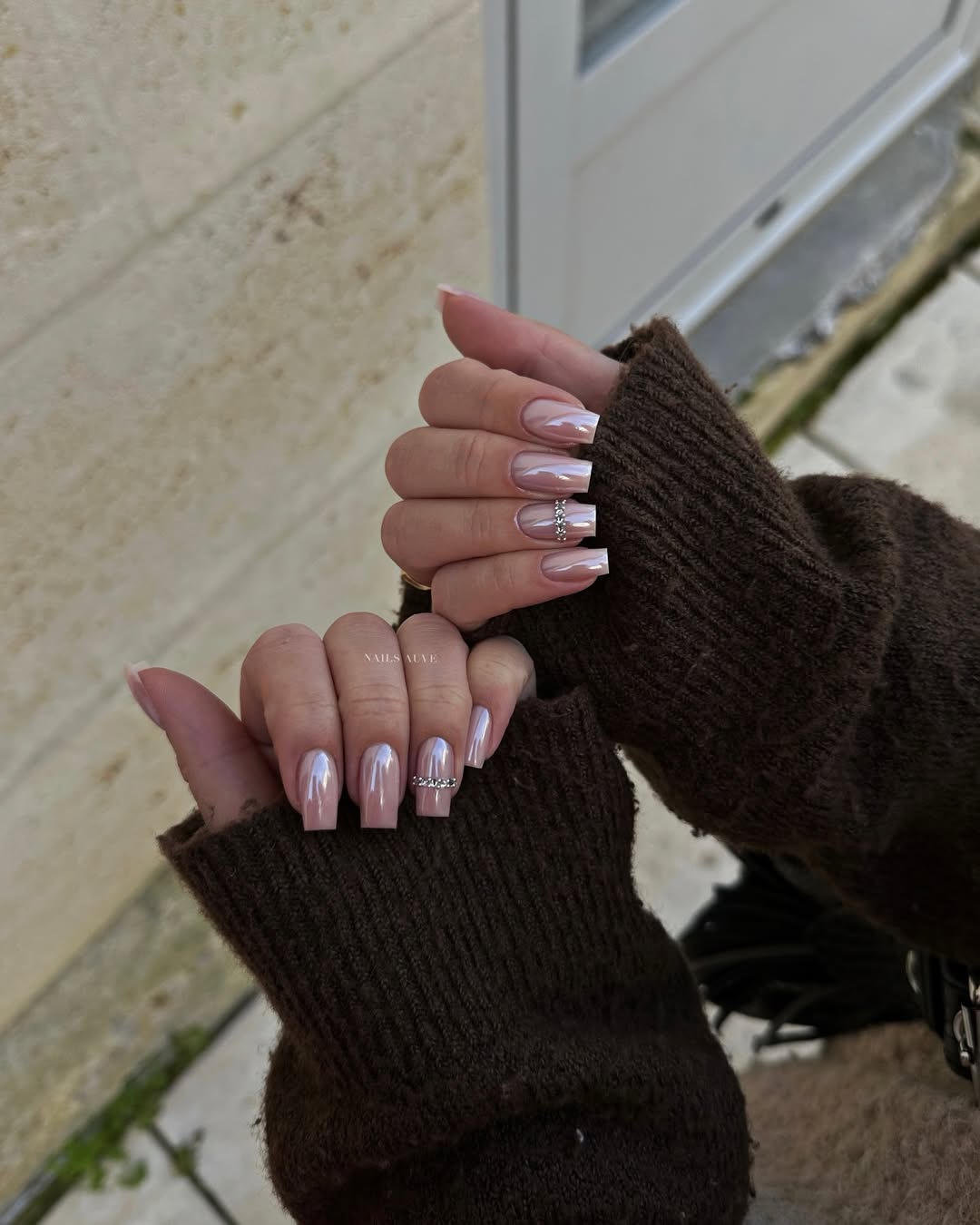 Subtle Rhinestone Details