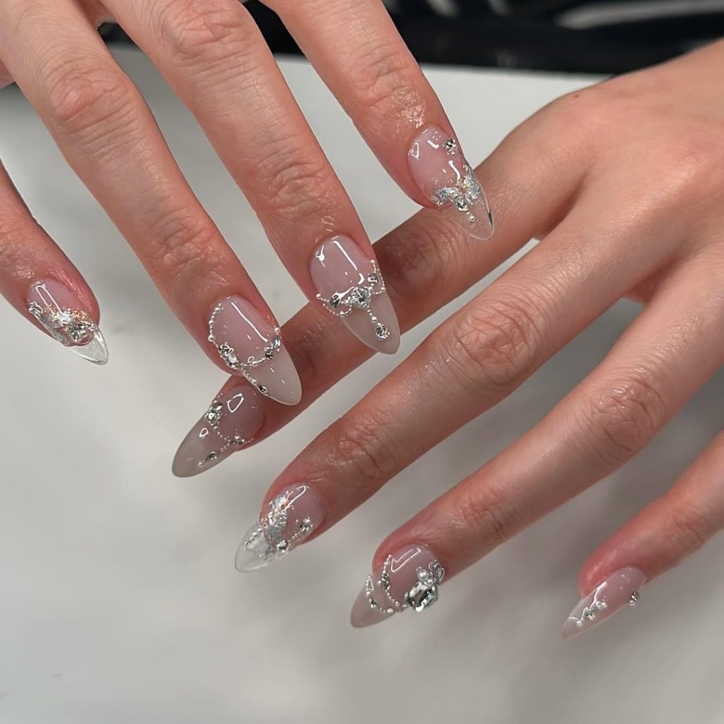 Soft Blush Rhinestone