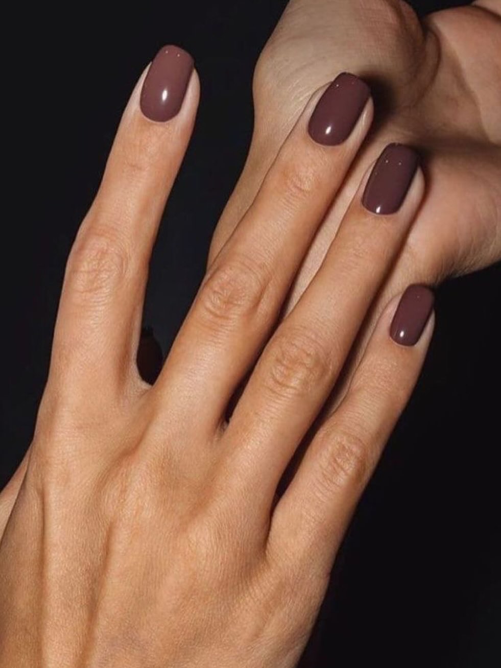Taupe Neutral Nails