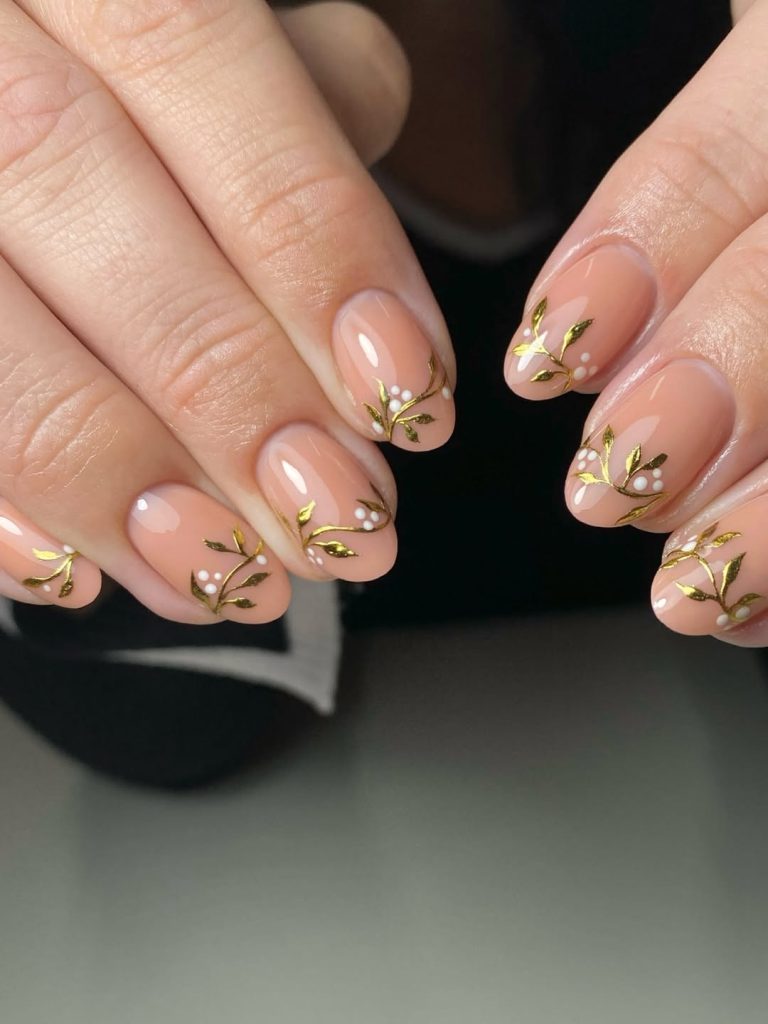 Soft Gold Botanical 