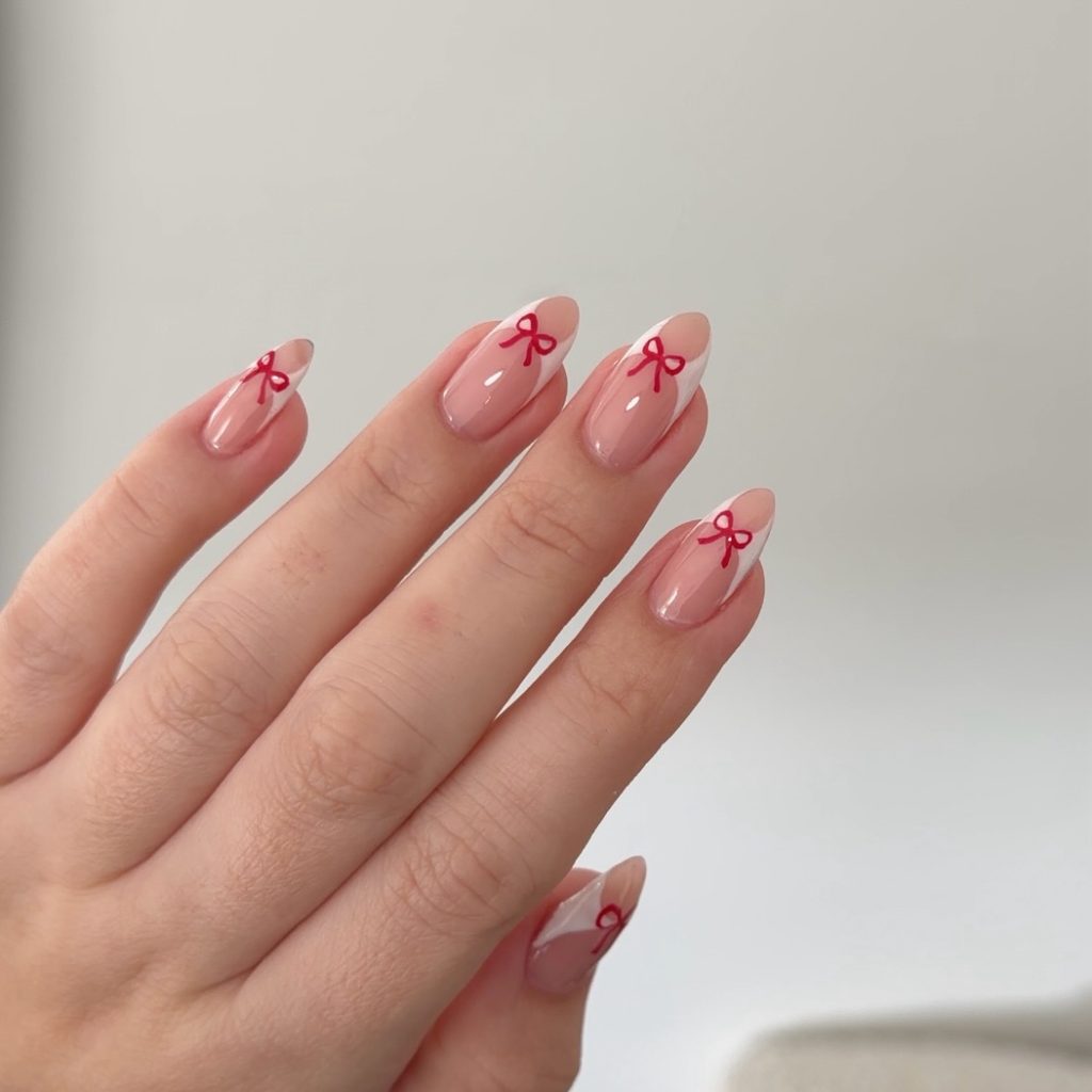 Mini Red Bow Accents