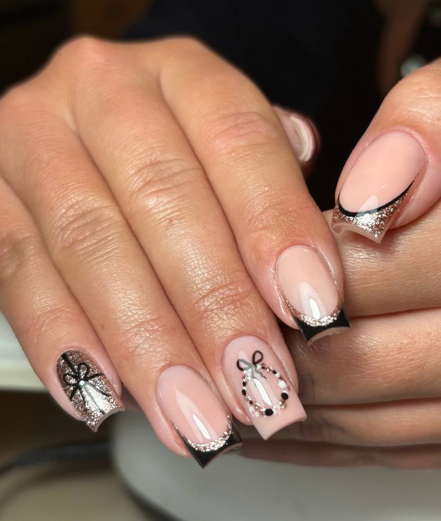 French with Metallic Edges