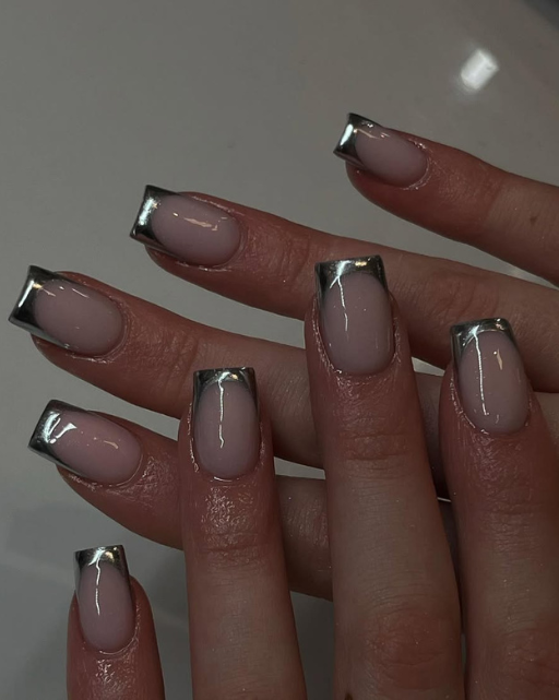 Metallic Silver