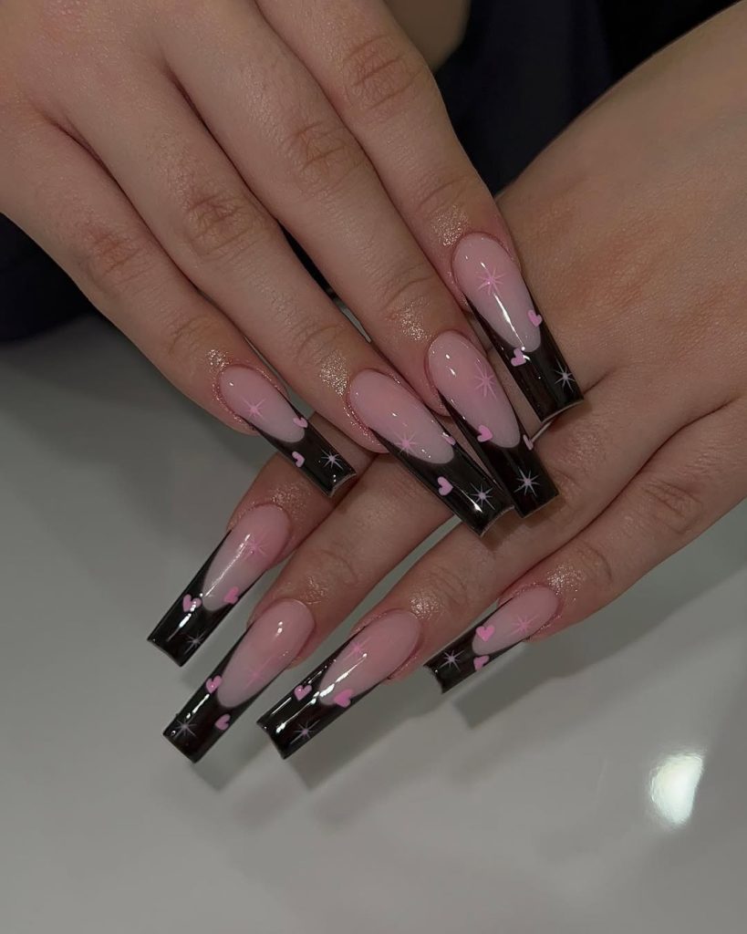 Black & Pink Contrast