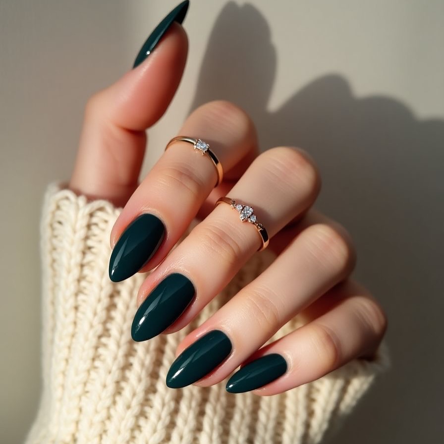 Deep Green Winter Gloss