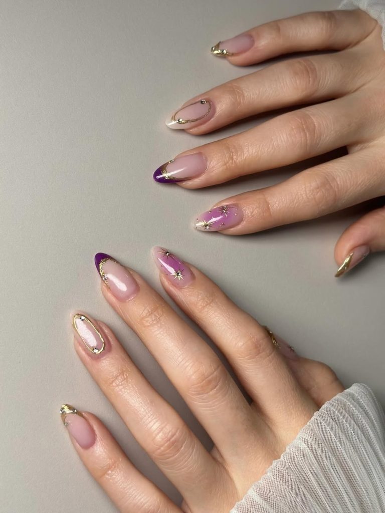 Purple & Nude Balance