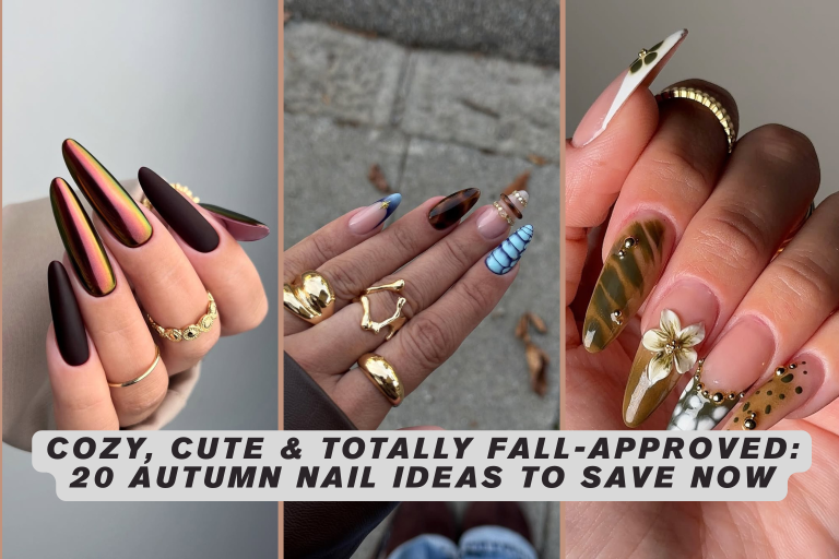 Cozy, Cute & Totally Fall-Approved: 20 Autumn Nail Ideas to Save Now