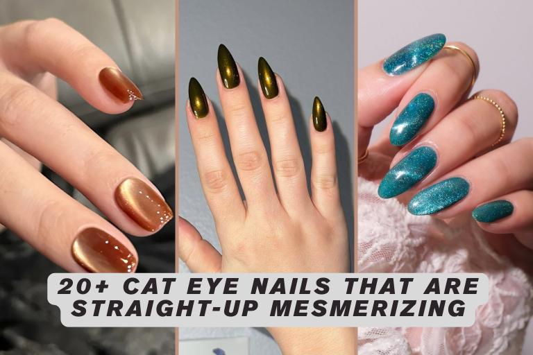 20+ Cat Eye Nails That Are Straight-Up Mesmerizing