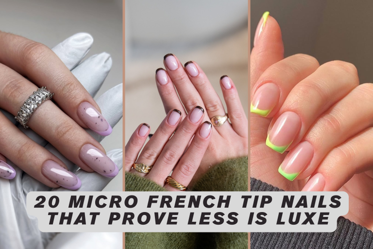 20 Micro French Tip Nails That Prove Less Is Luxe