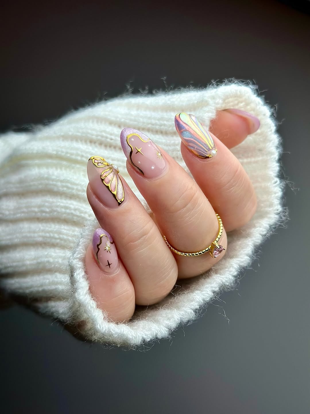 Golden Butterfly Glow