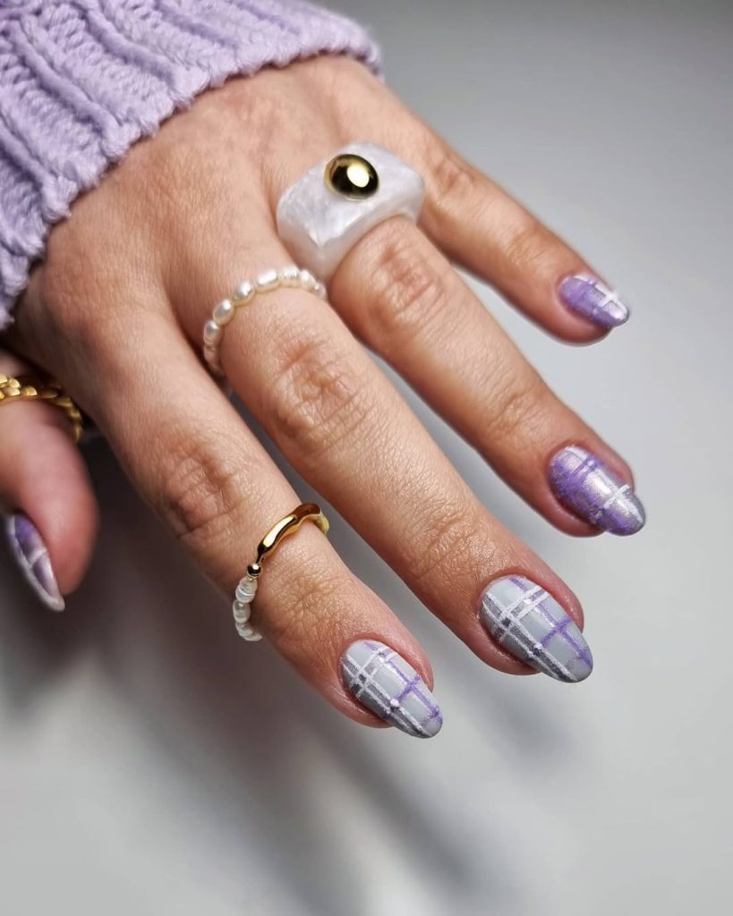 Lavender Chill Plaid