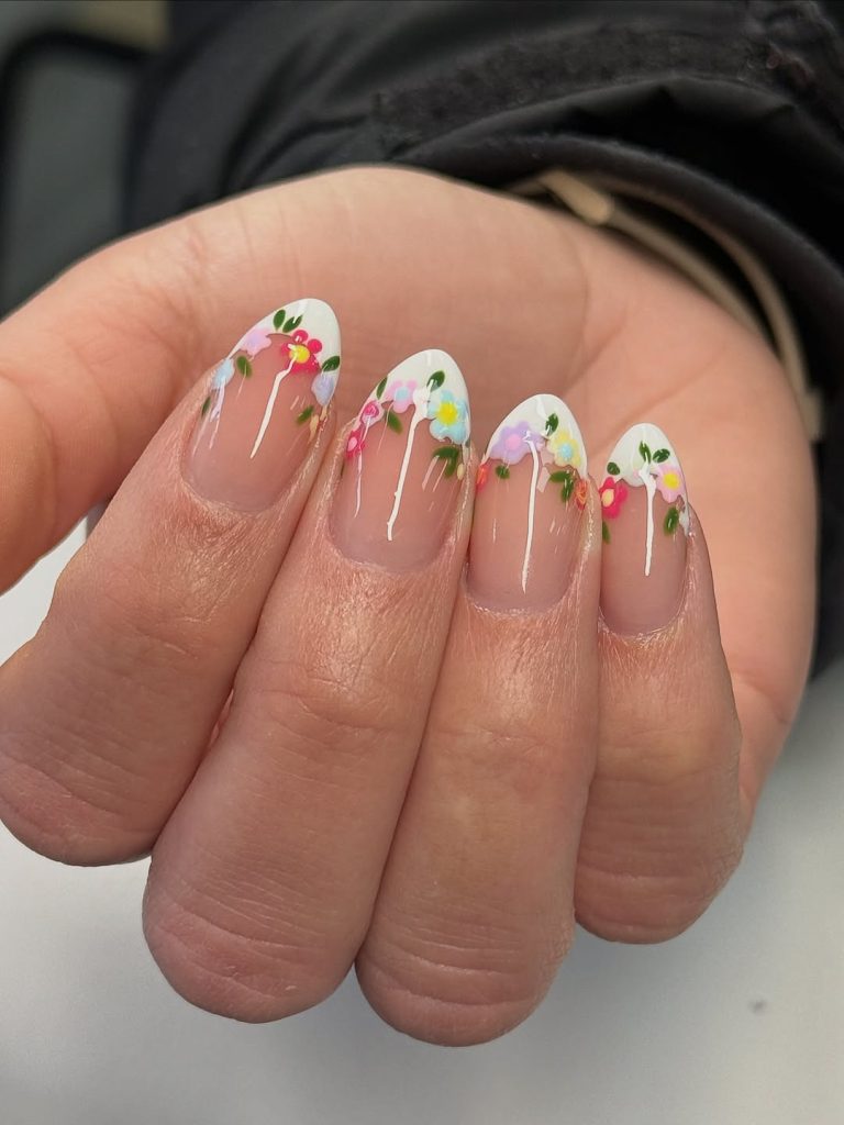 Blooming French Tips