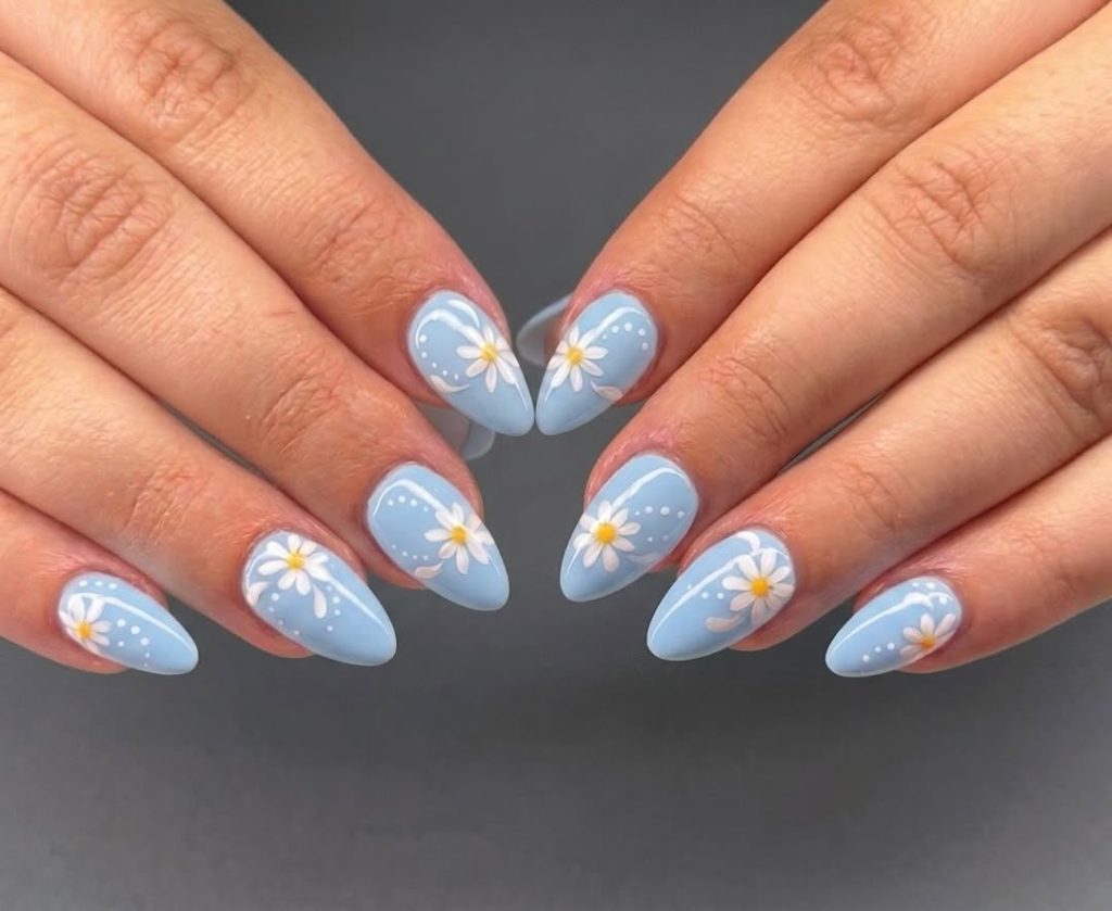 Baby Blue Blooms
